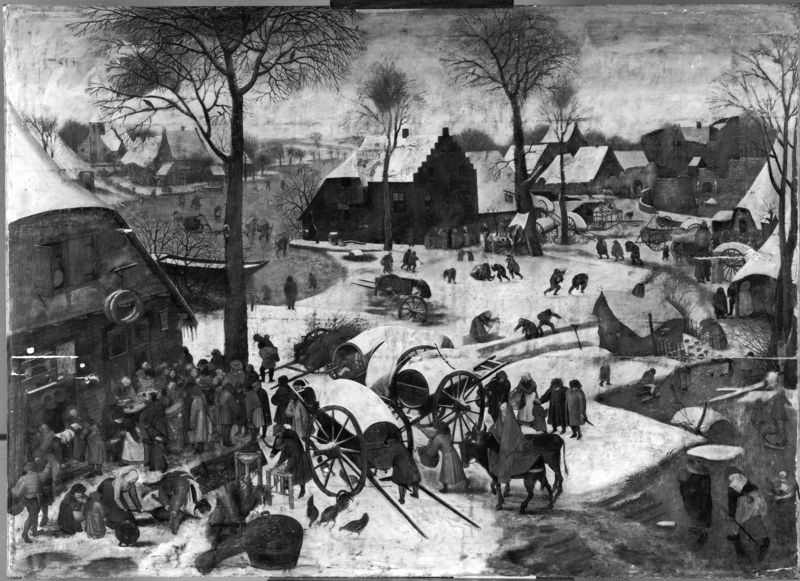 De volkstelling te Bethlehem