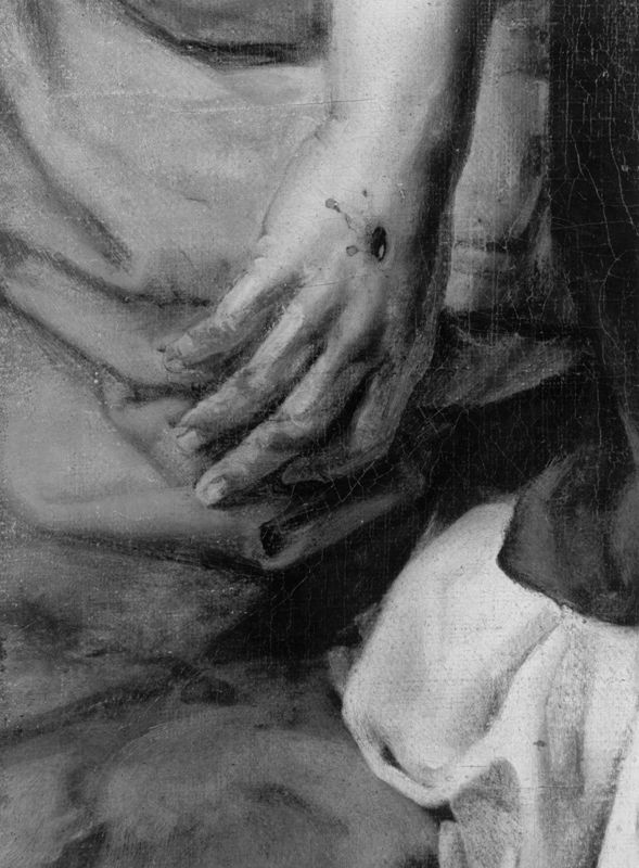 Piëta met Maria Magdalena en H. Johannes