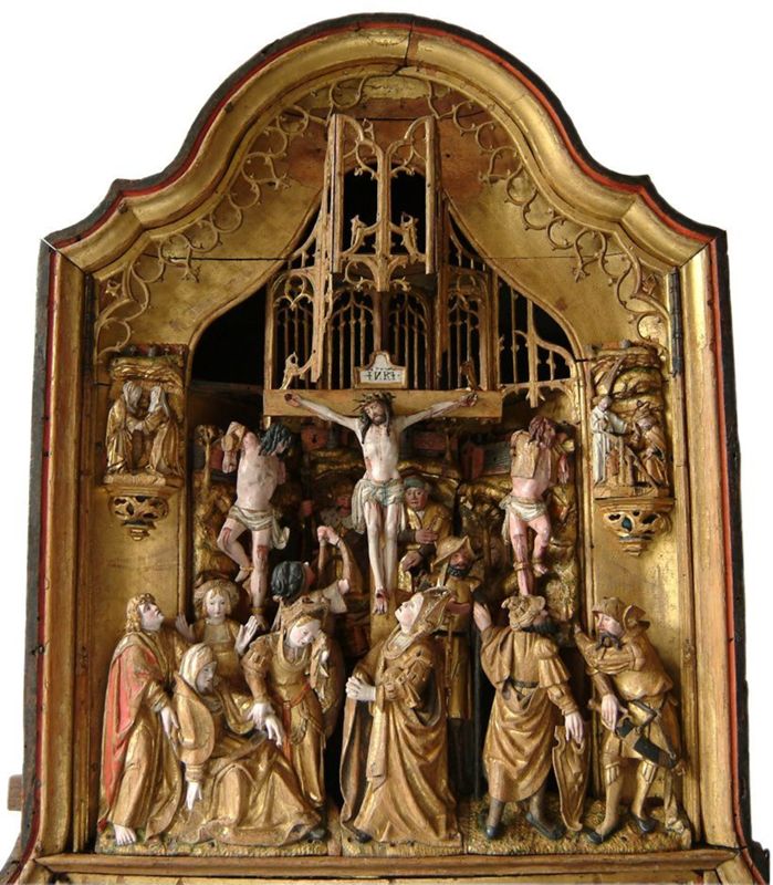 Retable marial de l'église de Pailhe