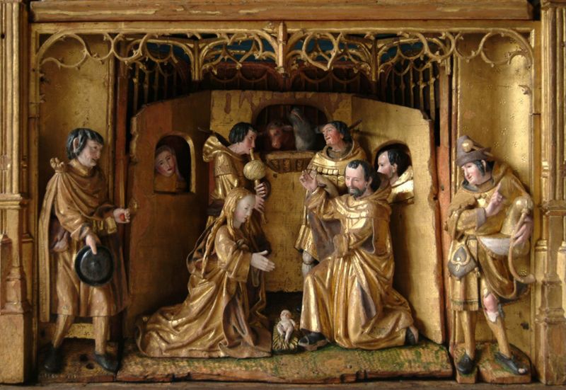 Retable marial de l'église de Pailhe