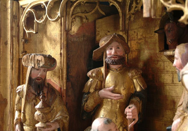 Retable marial de l'église de Pailhe