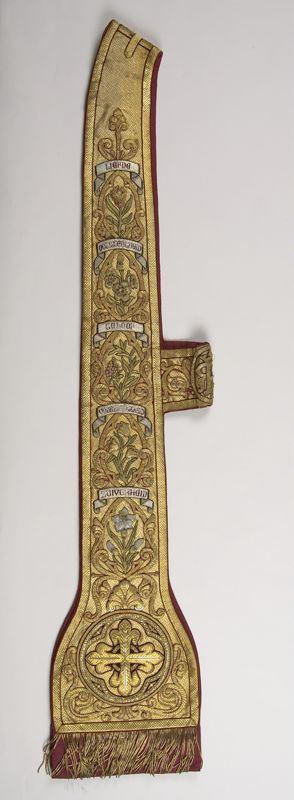 Goudkleurige ceremoniestola