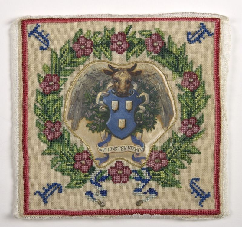 Kelkpalla met wapenschild van de St.-Lucasgilde