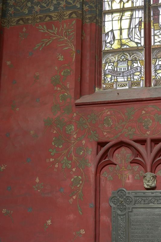 peinture murale / Kathedraal Onze-Lieve-Vrouw ten Hemel opgenomen