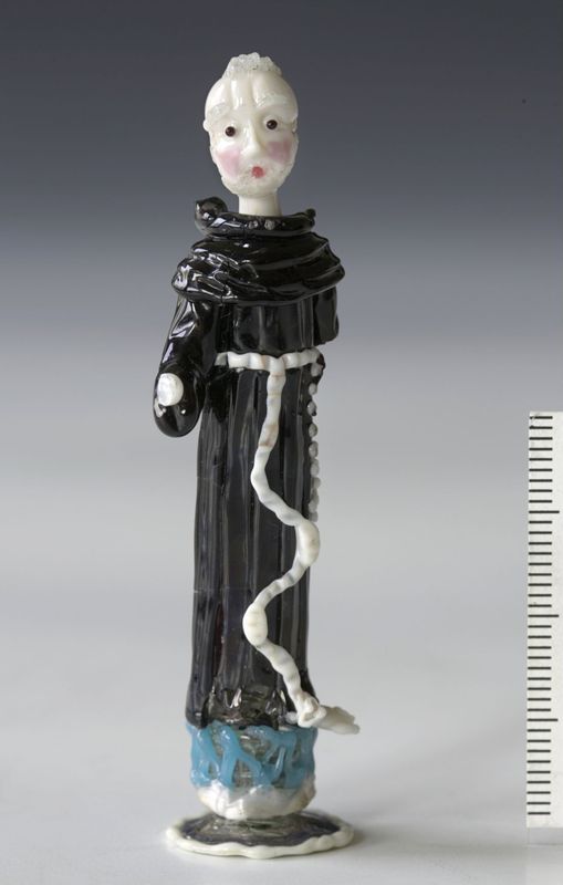 Petite statuette de moine
