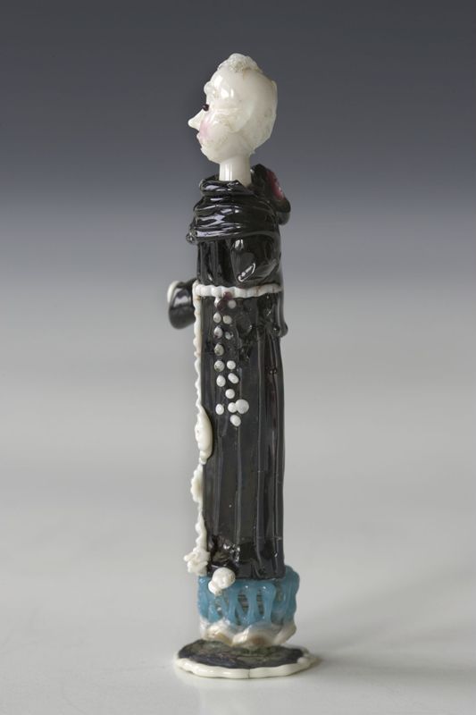 Petite statuette de moine