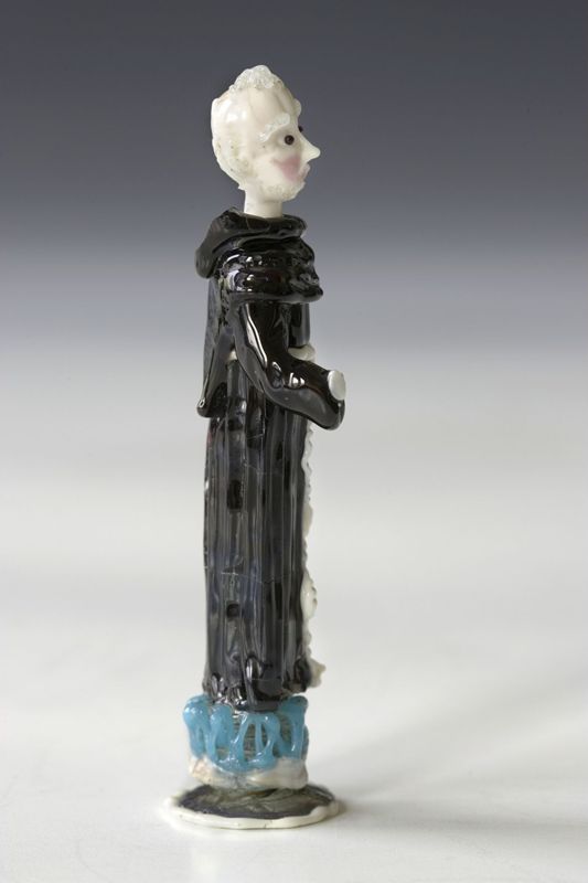 Petite statuette de moine