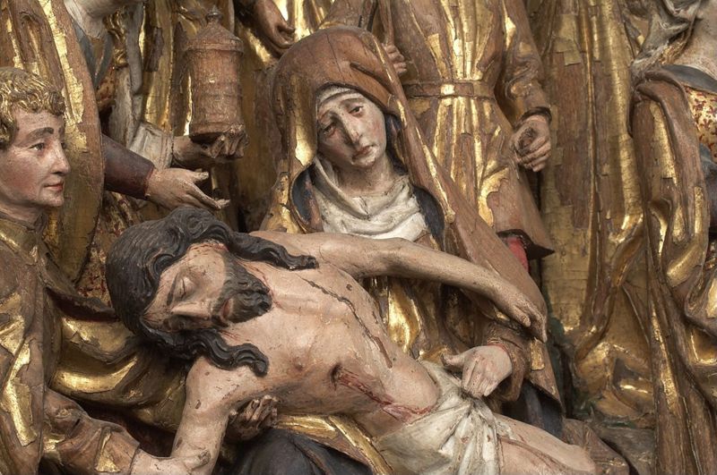 Retable de la Passion de Claudio Villa et Gentina Solaro