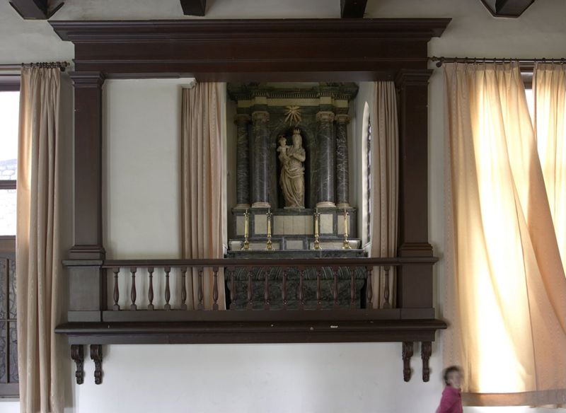 in voormalige ziekenzaal