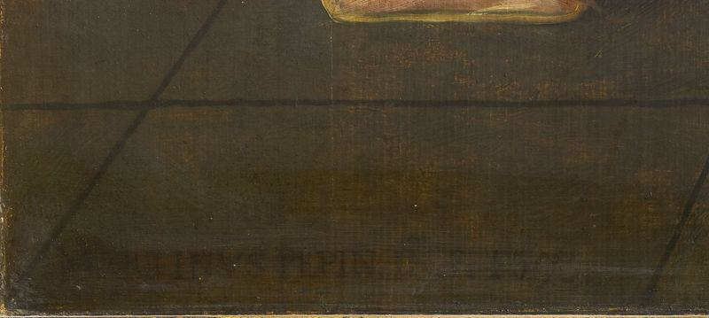 De heilige Elisabeth van Hongarije deelt haar schatten uit