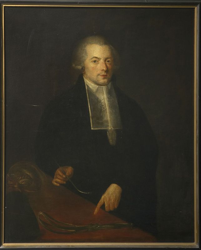 Portret van dokter Louis Dominique Leroy
