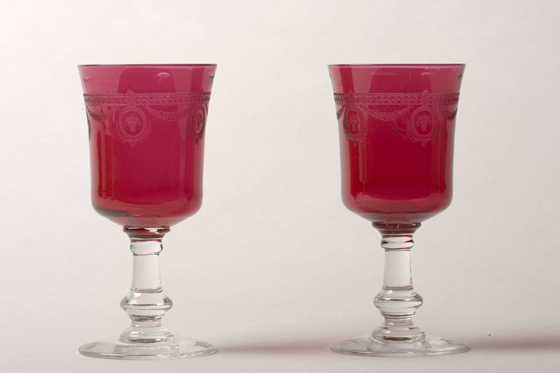 Verre rouge