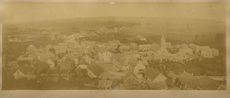 Vue du village de Beauraing