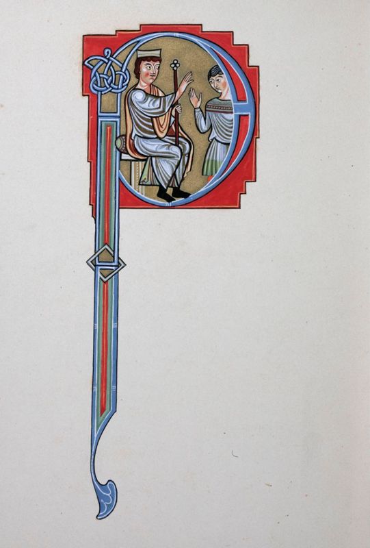 Fac-similés d'une bible conservée à Lyon (BM, ms. 410-411)