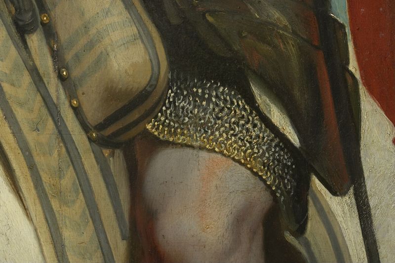 H. Martinus deelt zijn mantel met een bedelaar