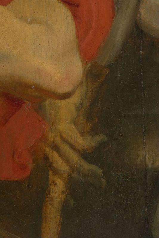 H. Martinus deelt zijn mantel met een bedelaar
