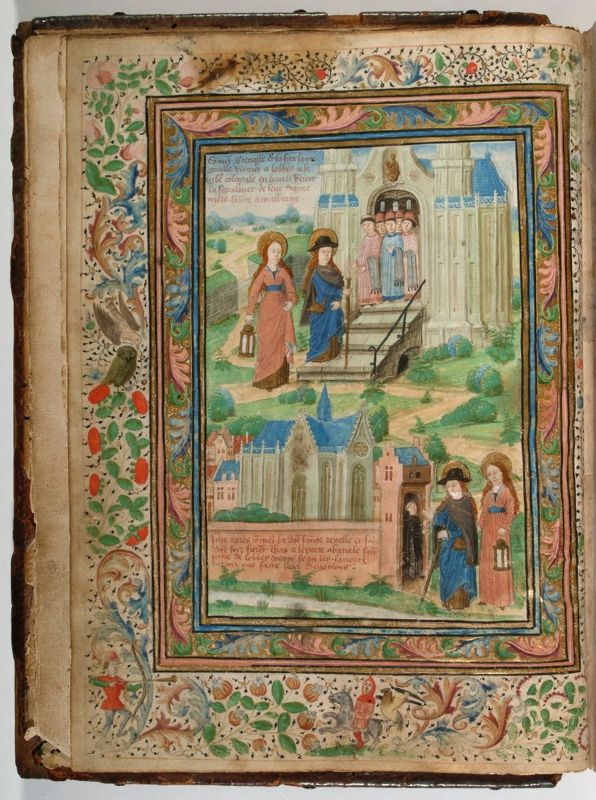 Vita et Translatio de sainte Renelde; recueil de sermons