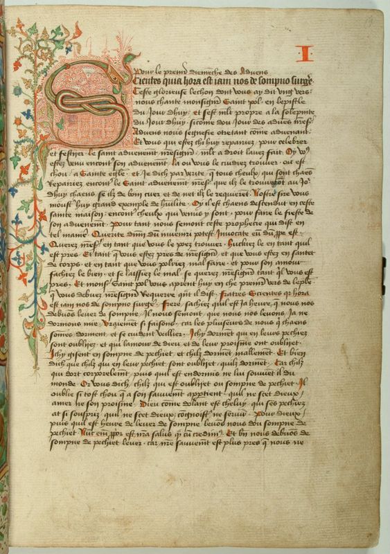 Vita et Translatio de sainte Renelde; recueil de sermons