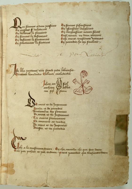 Vita et Translatio de sainte Renelde; recueil de sermons