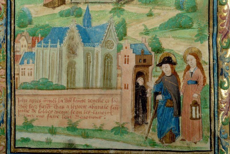 Vita et Translatio de sainte Renelde; recueil de sermons