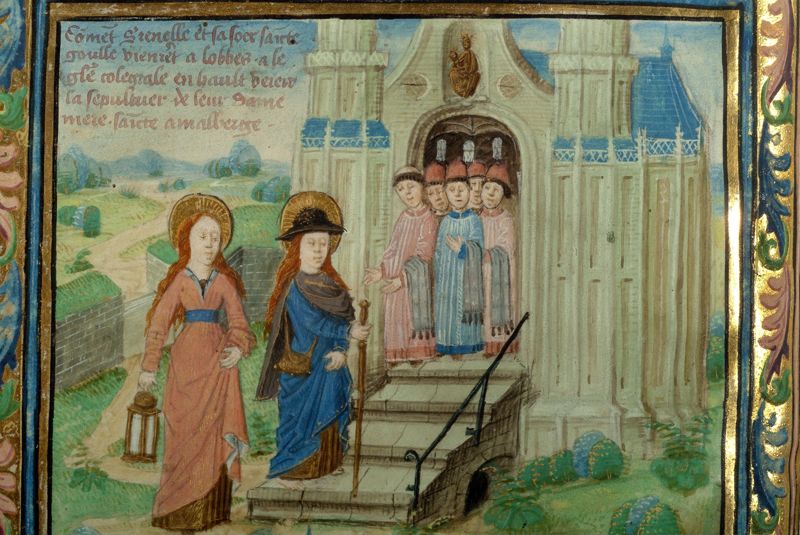 Vita et Translatio de sainte Renelde; recueil de sermons