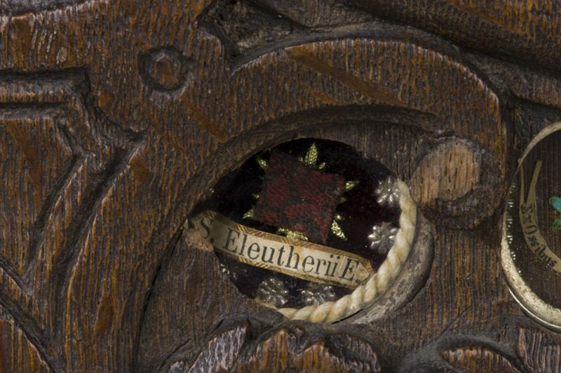 Reliques (e.a.) de saint Eleuthère