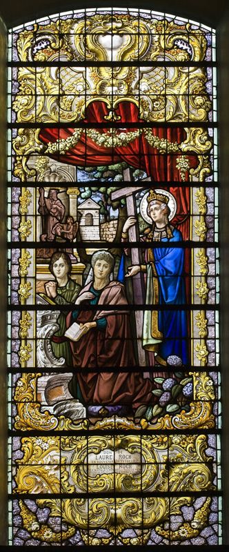 Sainte Hélène et soeur de la donatrice (?)