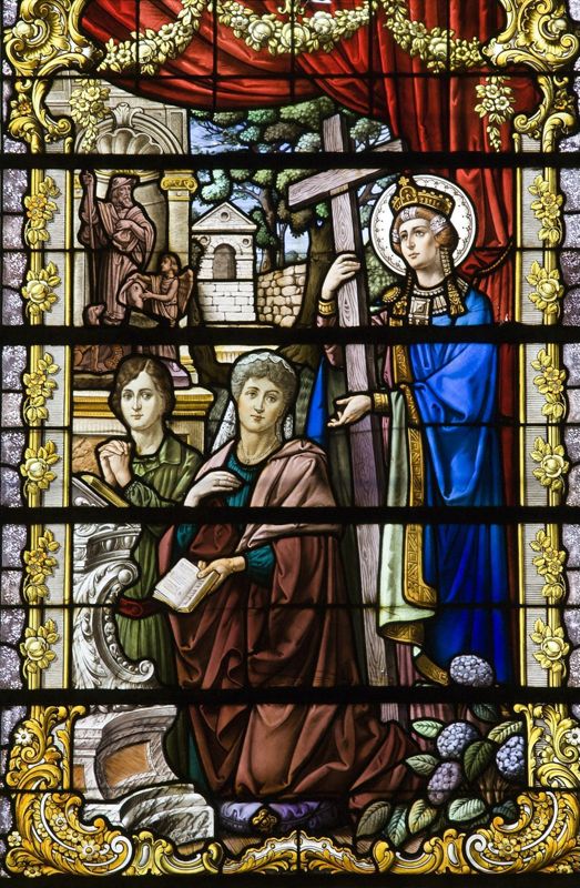 Sainte Hélène et soeur de la donatrice (?)
