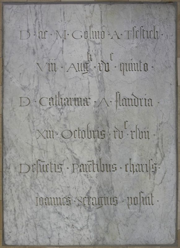 van Golinus van 'tSestich en Catharina van Vlaanderen