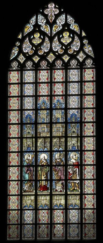 vitrail / Kerk Sint-Kwinten[Leuven]