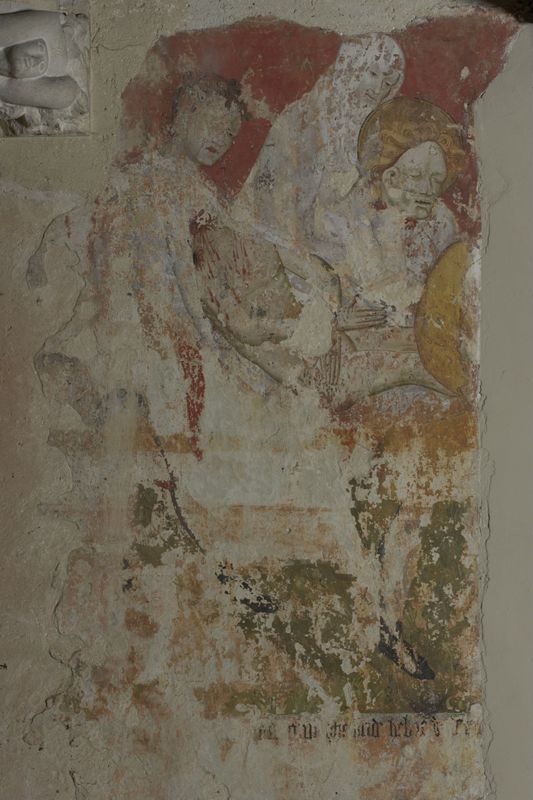 peinture murale / Kerk Sint-Kwinten[Leuven]