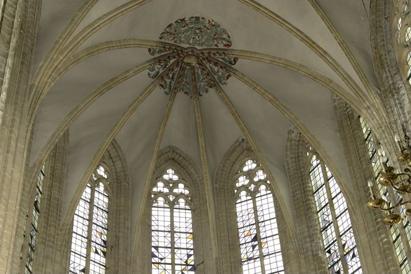 nervure de voûte / Kerk Sint-Kwinten[Leuven]
