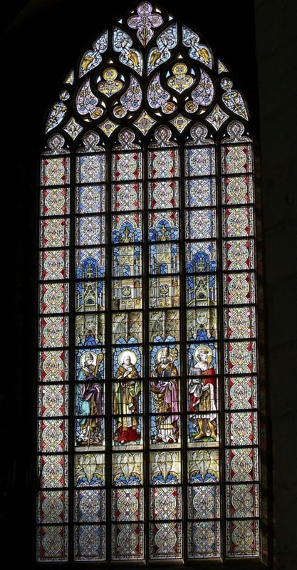 vitrail / Kerk Sint-Kwinten[Leuven]