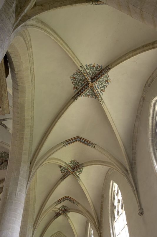 nervure de voûte / Kerk Sint-Kwinten[Leuven]