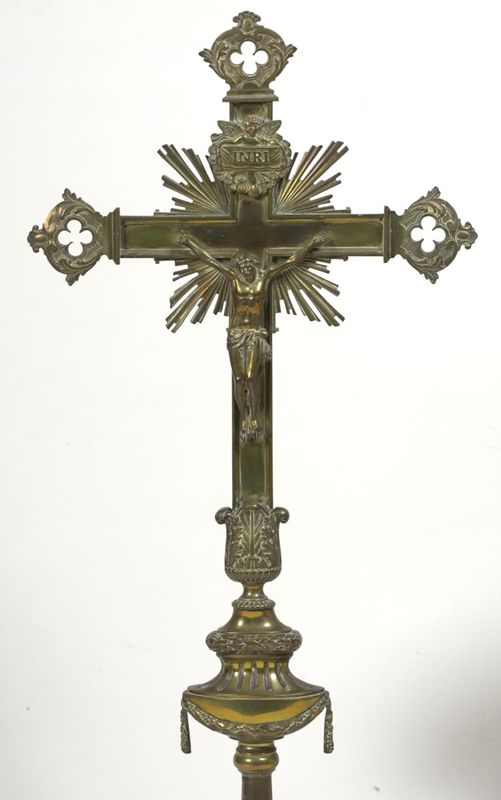 croix de procession / Kerk Sint-Kwinten[Leuven]