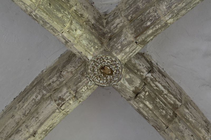 voûte d'arêtes avec nervures / Kerk Sint-Martinus[Wezemaal]