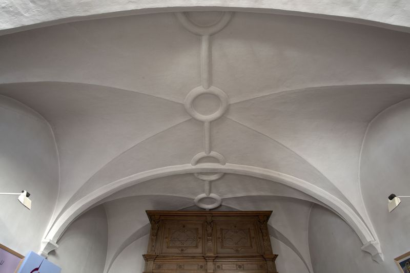 voûte d'arêtes avec nervures / Kerk Sint-Martinus[Wezemaal]