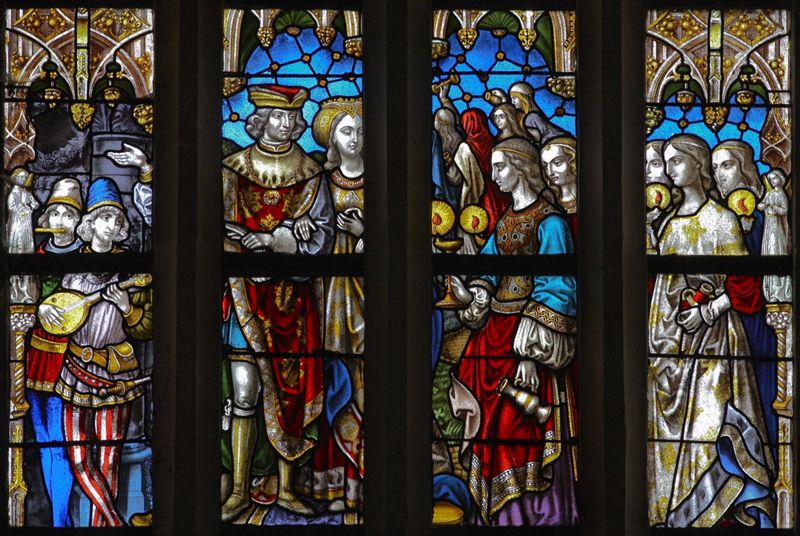 Paraboles des vierges sages et des vierges folles et la prière du publicain et du pharisien