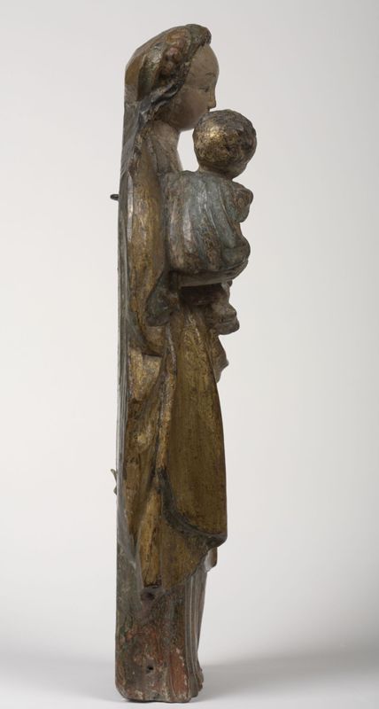 Maria met druiventros en Kind