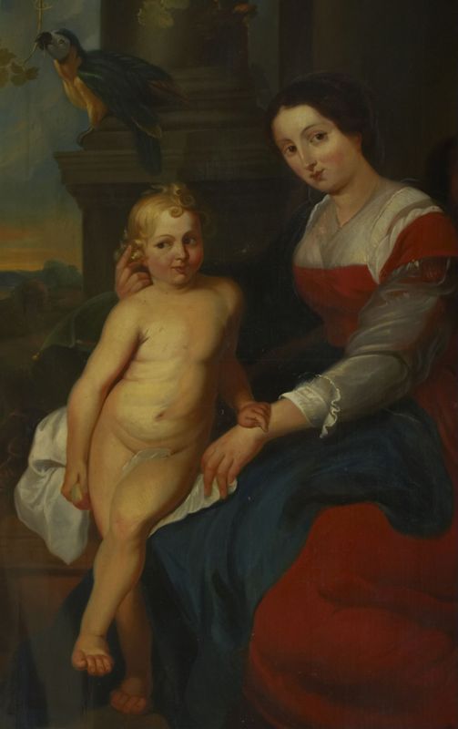 Sainte Famille ou La Vierge au perroquet