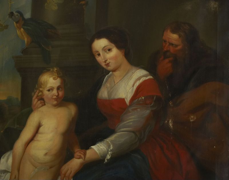 Sainte Famille ou La Vierge au perroquet