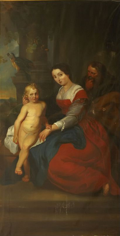 Sainte Famille ou La Vierge au perroquet