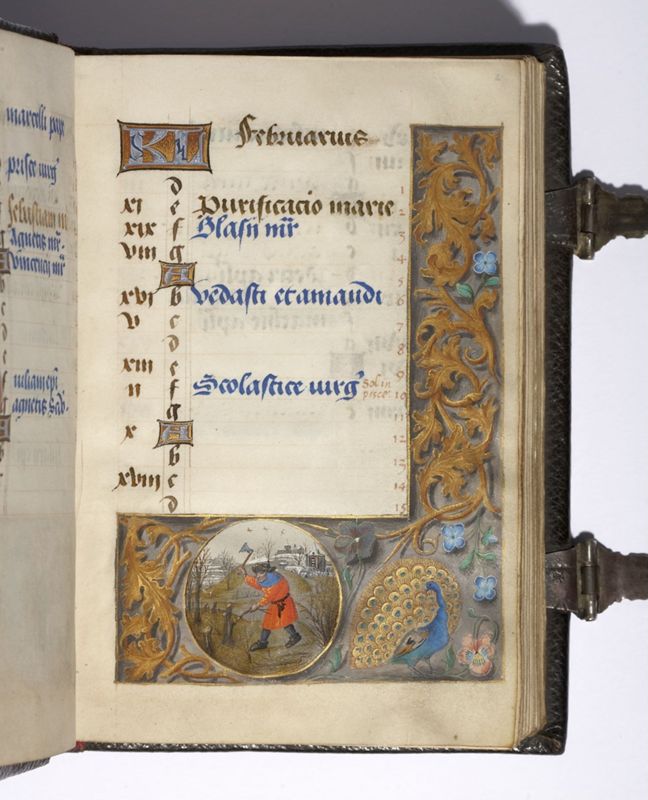 Livre d'Heures de John Donne (Heures Donne), usage de Sarum