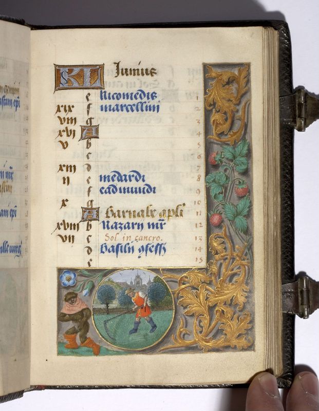 Livre d'Heures de John Donne (Heures Donne), usage de Sarum