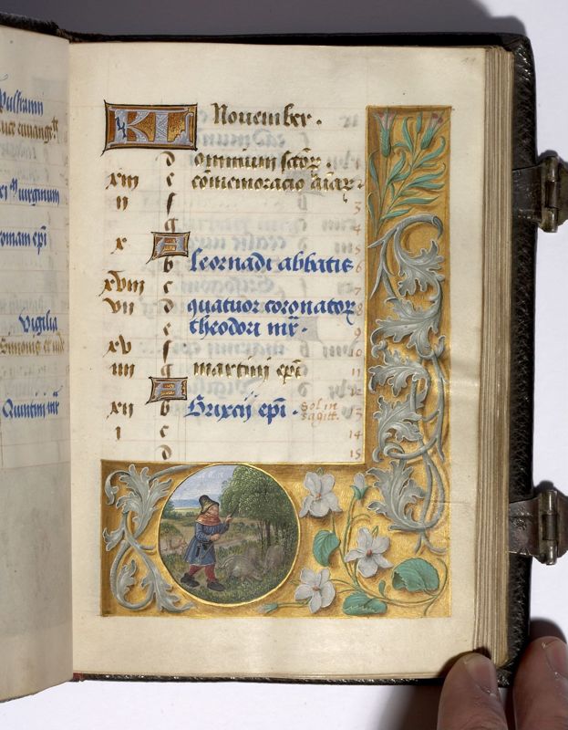 Livre d'Heures de John Donne (Heures Donne), usage de Sarum