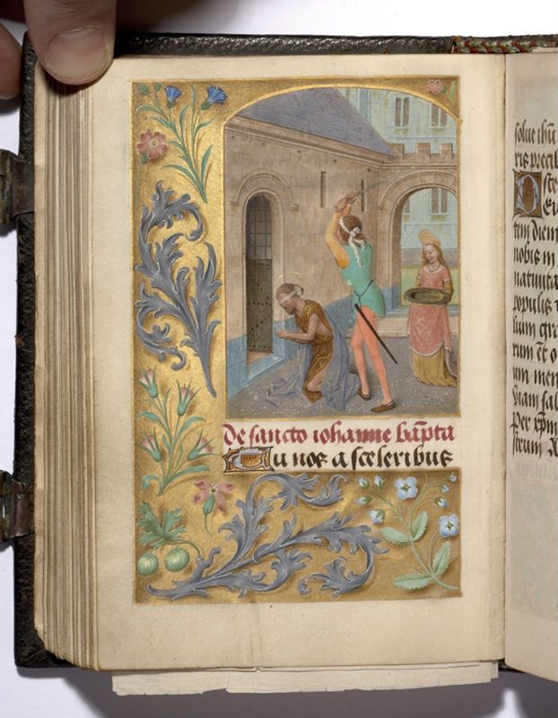Livre d'Heures de John Donne (Heures Donne), usage de Sarum