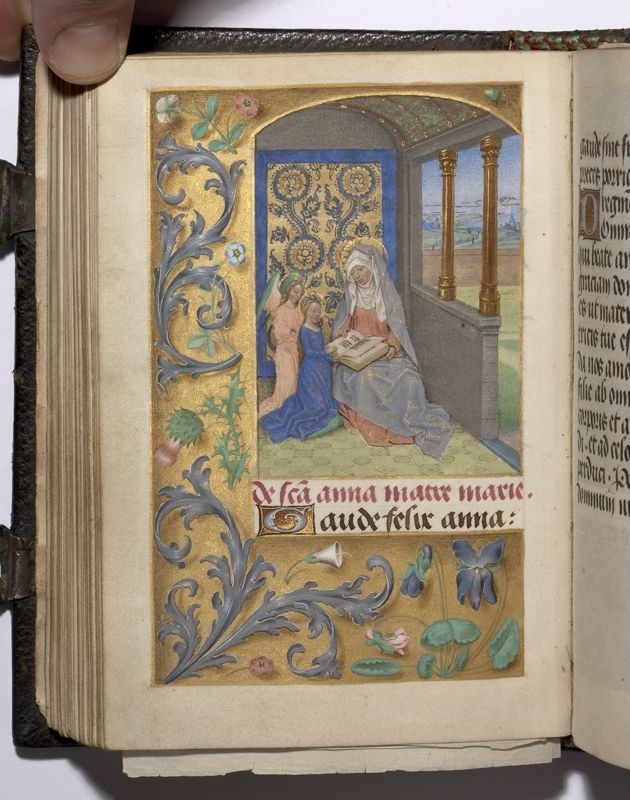 Livre d'Heures de John Donne (Heures Donne), usage de Sarum