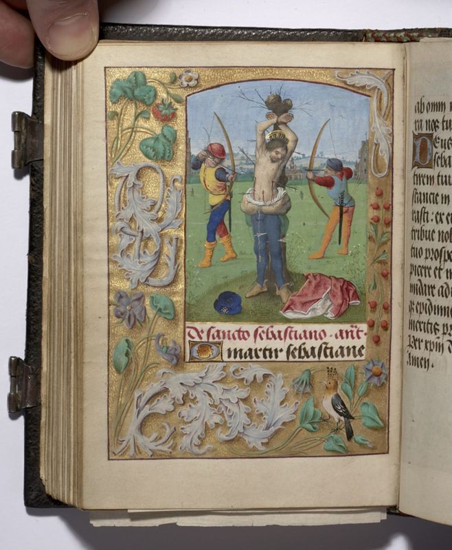 Livre d'Heures de John Donne (Heures Donne), usage de Sarum