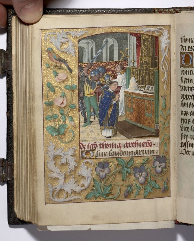 Livre d'Heures de John Donne (Heures Donne), usage de Sarum