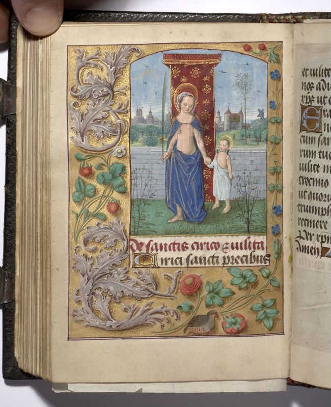 Livre d'Heures de John Donne (Heures Donne), usage de Sarum